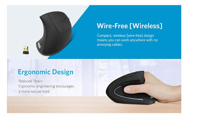 Anker Ergonomique Verticale sans fil