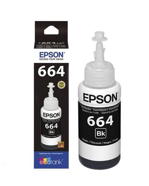 Epson T6641 Black Ink Bottle 70ml