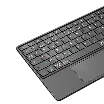 Clavier FINTIE sans Fil 10" Azerty Noir