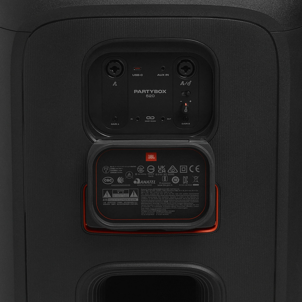 JBL PARTYBOX 520 Noir