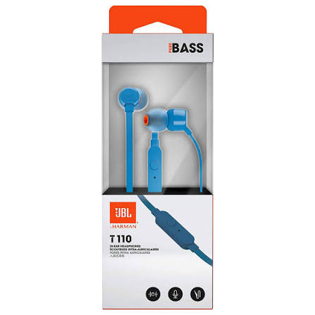 JBL Tune 110 Bleu