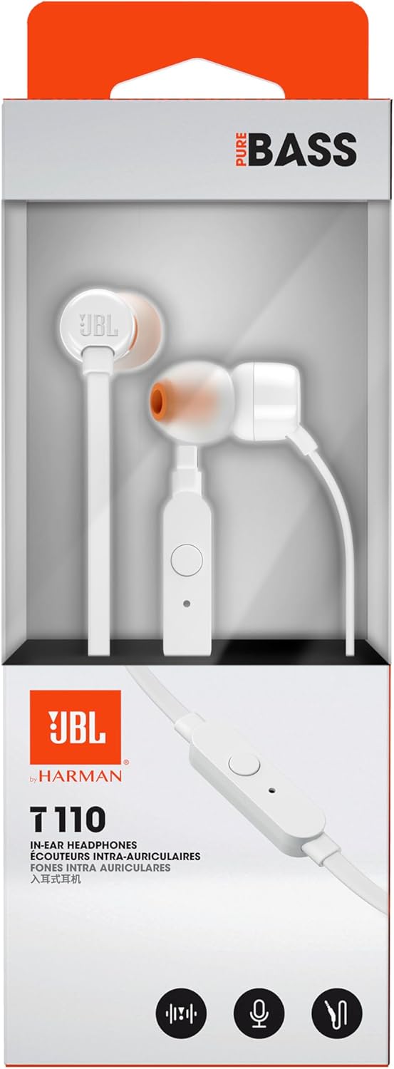 JBL Tune 110 Blanc
