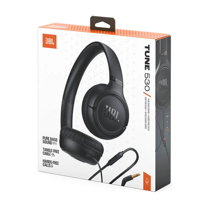 JBL Tune 530 Filaire Noir