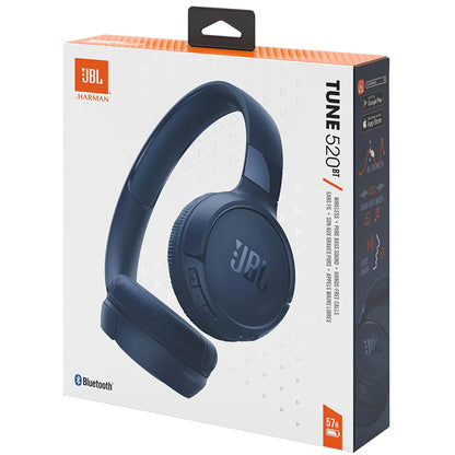 JBL Tune 530 Filaire Bleu