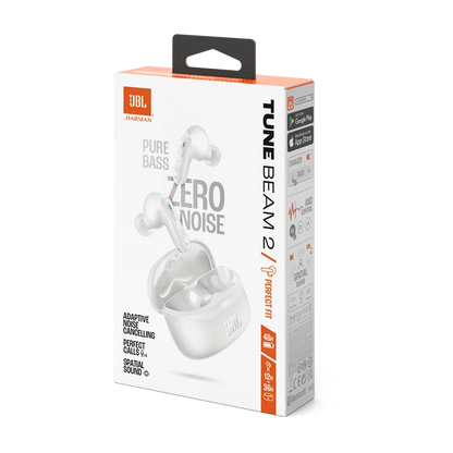 JBL TWS Tune Beam 2 Blanc