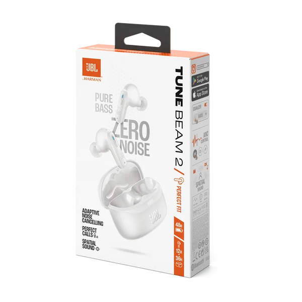 JBL TWS Tune Beam 2 Blanc