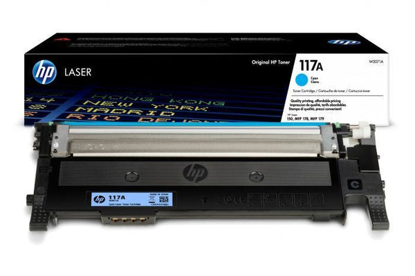 HP 117A Cyan Original LaserJet Toner Cartridge