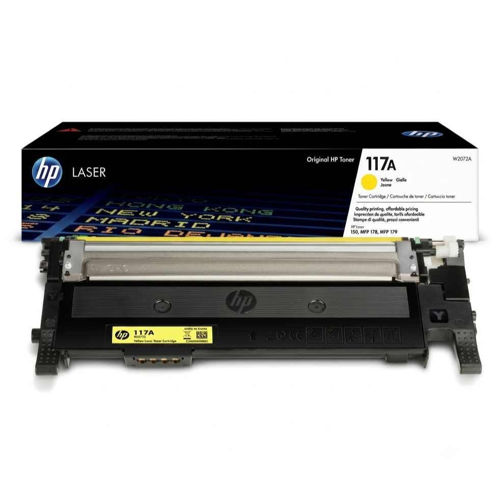 HP 117A Yellow Original LaserJet Toner Cartridge